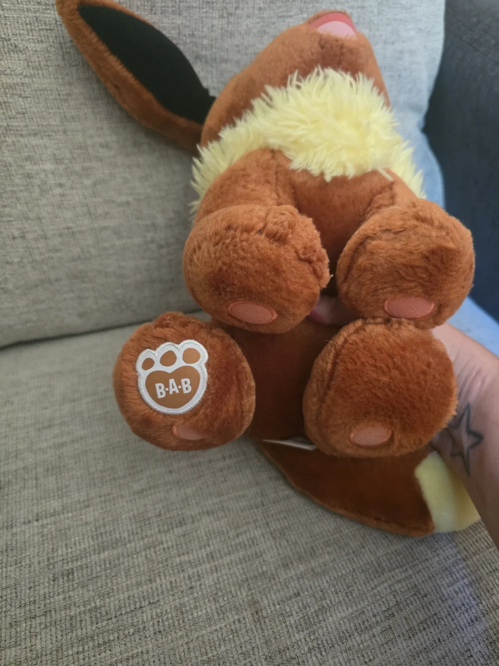 Eevee Plush Toy - Build A Bear 2016